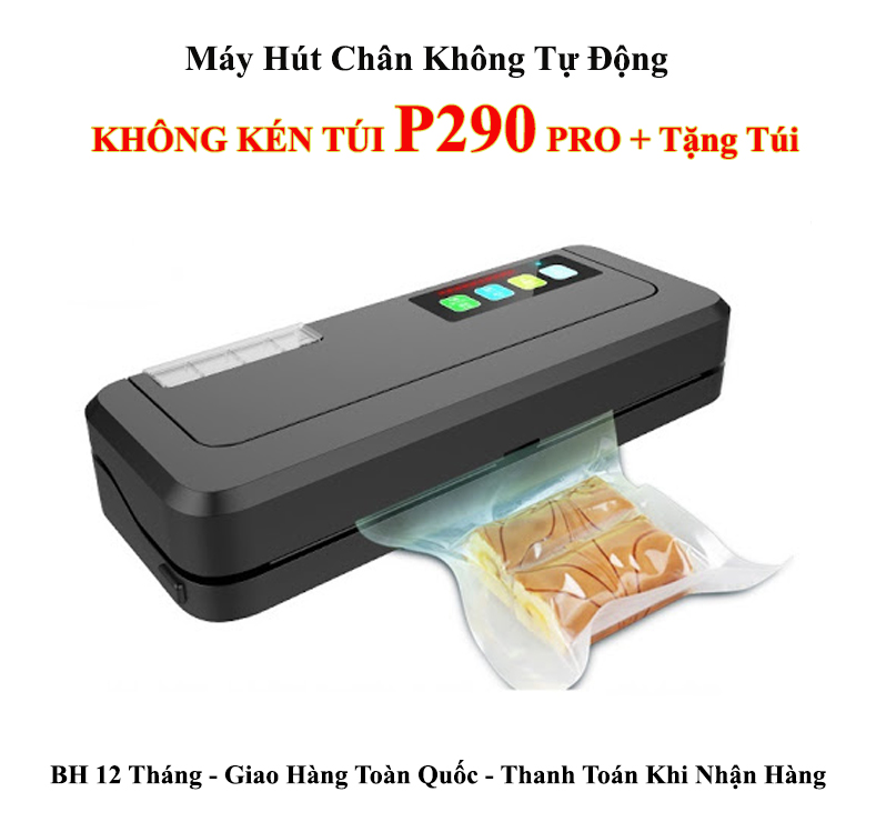 Máy hút chân không công suất lớn, máy hút chân không hạt điều， hút chân không , máy hút chân không kiêm hàn miệng túi+ tặng túi - phiên bản mới không kén túi p290 pro087 - top 10 loại máy hút chân không gia đình tốt n h ấ t nên mua